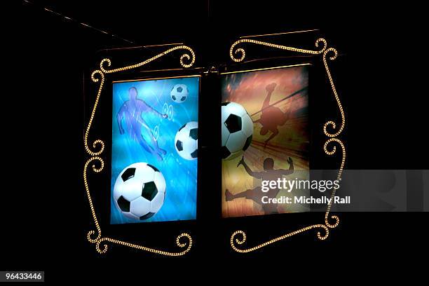 Football-themed Festive Lights Gala is lit to mark the start of a host of glittering events lined up for the Final Draw of the 2010 FIFA World Cup on...