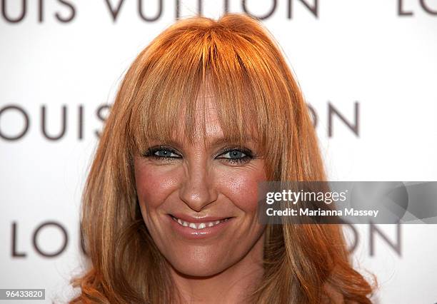 Toni Collette arrives for the official opening of the new Louis Vuitton store at the Chadstone Shopping Centre on November 24, 2009 in Melbourne,...