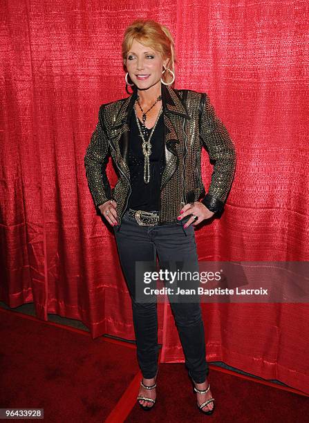 Pamela Bach attends "The Guest At The Central Park West" Los Angeles premiere at Writer's Guild Theater on January 18, 2010 in Los Angeles,...