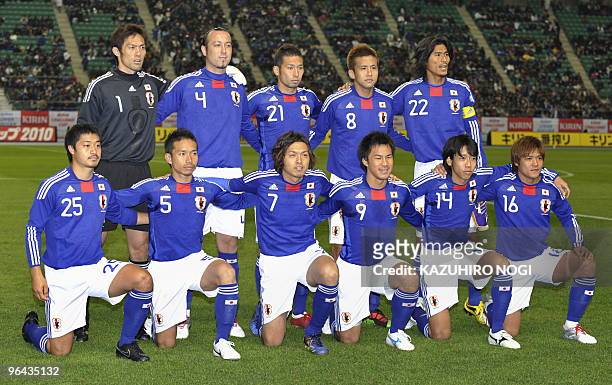 The Japanese national football team, : Seigo Narasaki, Tulio Tanaka Marcus, Yuhei Tokunaga, Junichi Inamoto Yuji Nakazawa, : Mitsuo Ogasawara, Yuto...