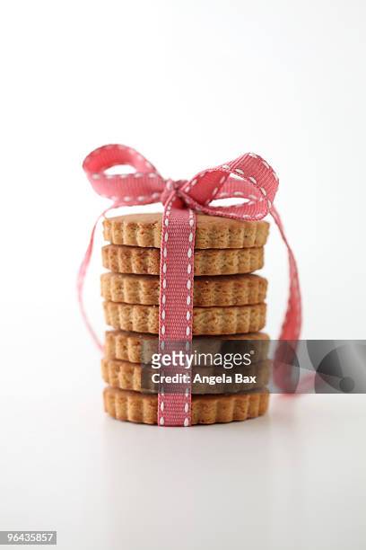 ginger biscuits - ginger snap stock pictures, royalty-free photos & images