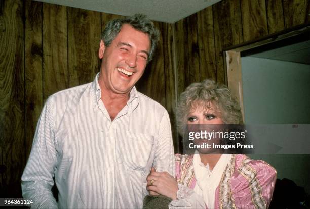 Rock Hudson and Dusty Springfield circa 1980 in New York City.