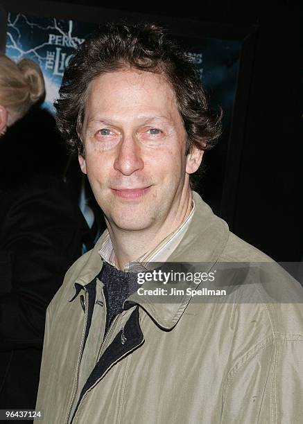 Actor Tim Blake Nelson attends the premiere of "Percy Jackson & The Olympians: The Lightning Thief" at AMC Lincoln Square on February 4, 2010 in New...