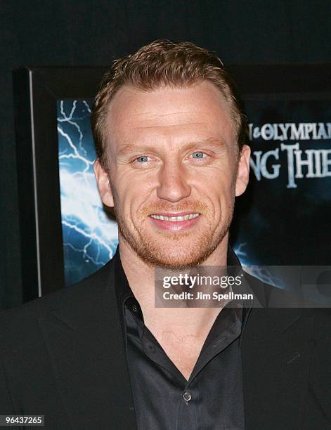 Kevin McKidd attends the premiere of "Percy Jackson & The Olympians: The Lightning Thief" at AMC Lincoln Square on February 4, 2010 in New York City.