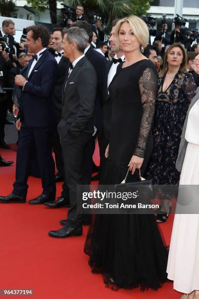 French Aerobatic Champion Pilot Melanie Astles - Wearing Christophe Guillarme - attends the screening of "Solo: A Star Wars Story" during the 71st...