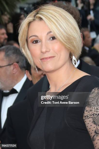 French Aerobatic Champion Pilot Melanie Astles - Wearing Christophe Guillarme - attends the screening of "Solo: A Star Wars Story" during the 71st...