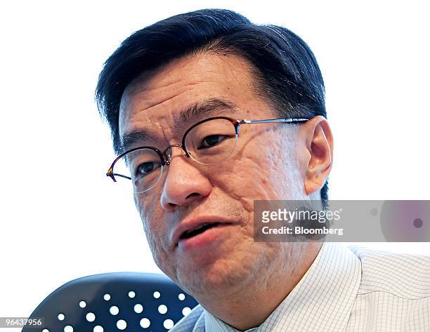 Jerry Ng, president director of PT Bank Tabungan Pensiunan Nasional, speaks during an interview in Jakarta, Indonesia, on Tuesday, Feb. 2, 2010. PT...
