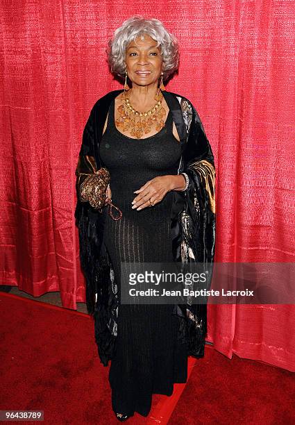 Nichelle Nichols attends "The Guest At The Central Park West" Los Angeles premiere at Writer's Guild Theater on January 18, 2010 in Los Angeles,...