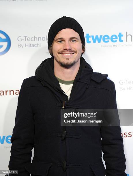 Actor Jason Ritter attends the Smashbox Tweet House on January 23, 2010 in Park City, Utah.