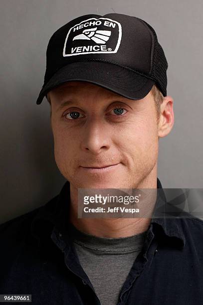Actor Alan Tudyk poses for a portrait during the 2010 Sundance Film Festival held at the WireImage Portrait Studio at The Lift on January 24, 2010 in...