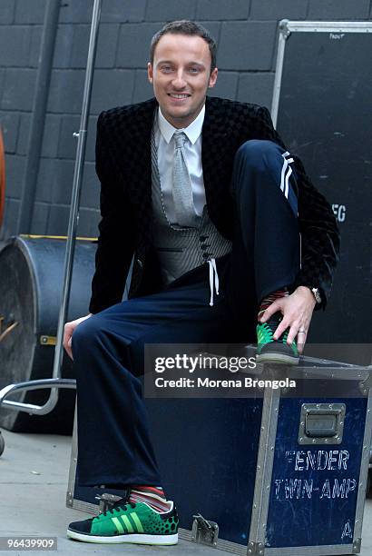 Francesco Facchinetti attends "Scalo 76" Italian tv show on March 15, 2008 in Milan, Italy.