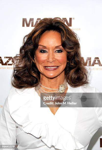 Singer Freda Payne attends the Haiti Food Project Second Aid Benefit, Concert and Auction at the American Jewish University on February 4, 2010 in...