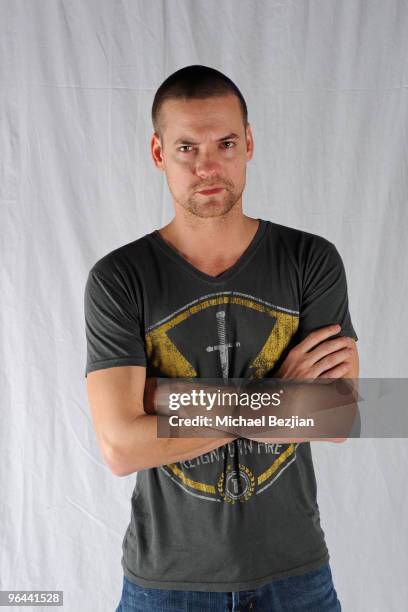 Actor Shane West poses at the House of Hype portrait studio on January 24, 2010 in Park City, Utah.