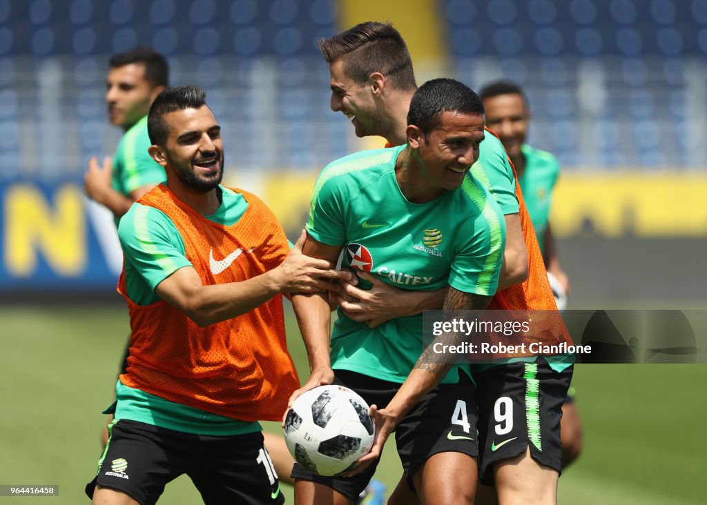 Australia Training Session & Media Opportunity