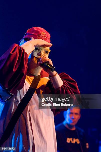 Mark Mothersbaugh of Devo performs on stage at Austin Music Hall at the SXSW Music Conference on March 20th 2009 in Austin, Texas.