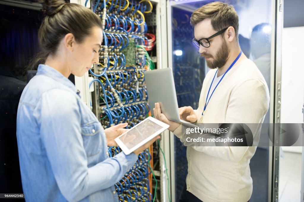 Concentrated Bitcoin Mining Farm Experts Testing New Hardware Equipment ...