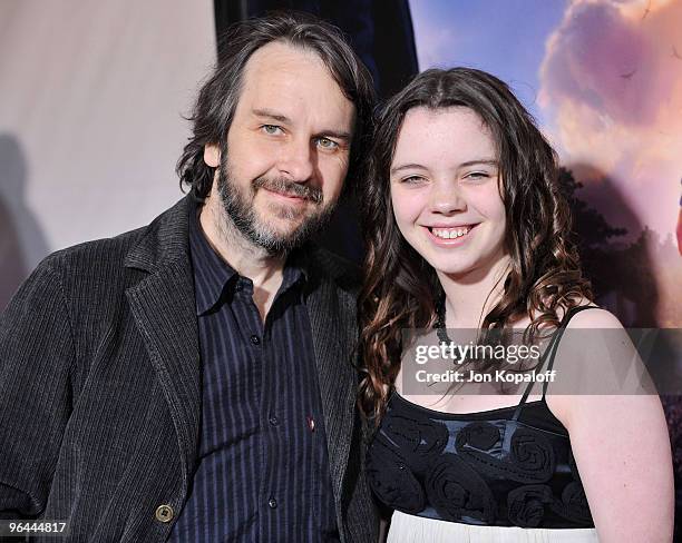 Director Peter Jackson and daughter Katie Jackson arrive at the Los Angeles Premiere "The Lovely Bones" at Grauman's Chinese Theatre on December 7,...