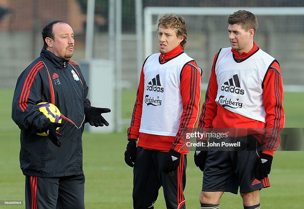 Liverpool FC Training Session