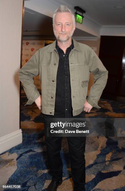 Billy Bragg attends the Ivor Novello Awards 2018 at Grosvenor House, on May 31, 2018 in London, England.