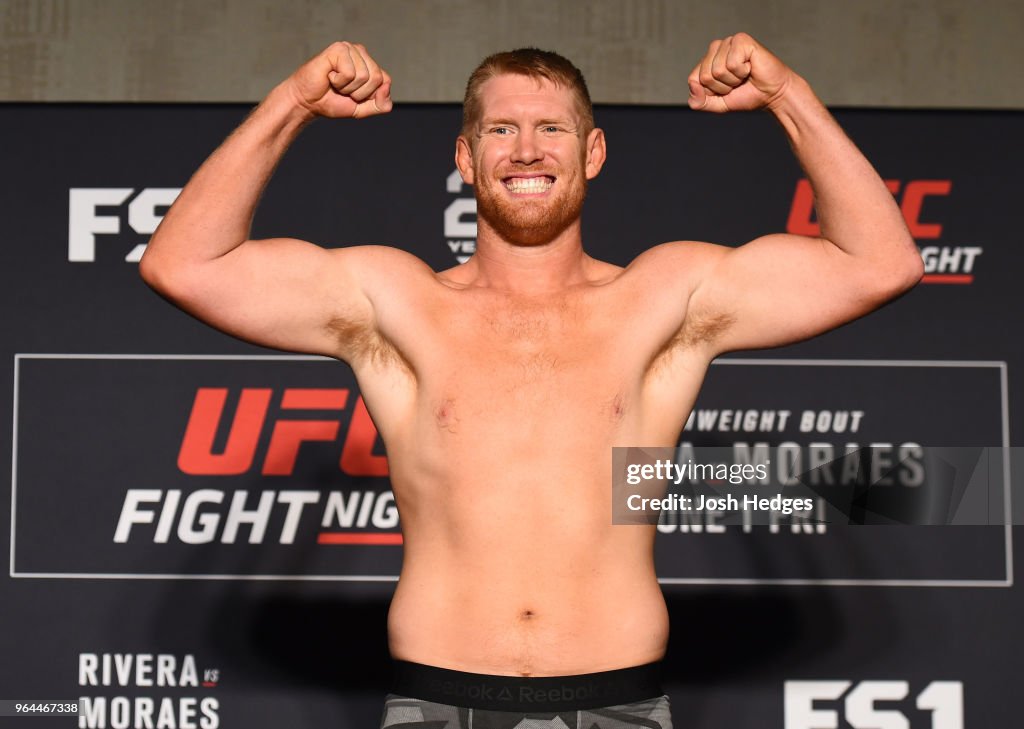 UFC Fight Night: Rivera v Moraes Weigh-in