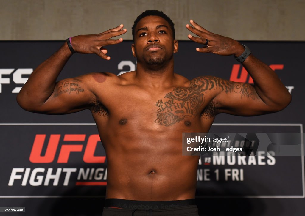 UFC Fight Night: Rivera v Moraes Weigh-in