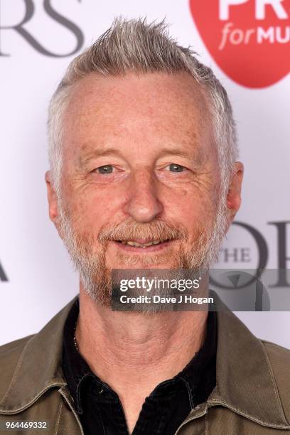 Billy Bragg attends the Ivor Novello Awards 2018 at Grosvenor House, on May 31, 2018 in London, England.
