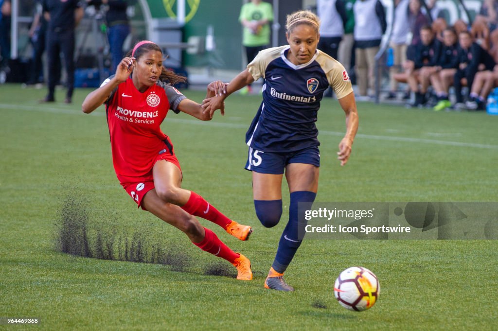 SOCCER: MAY 30 NWSL - NC Courage at Portland Thorns