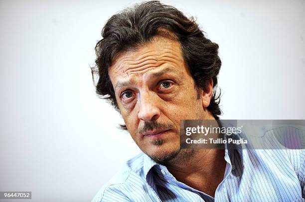 Italian director Gabriele Muccino presents his latest movie 'Baciami Ancora' at the Palermo University on February 5, 2010 in Palermo, Italy.