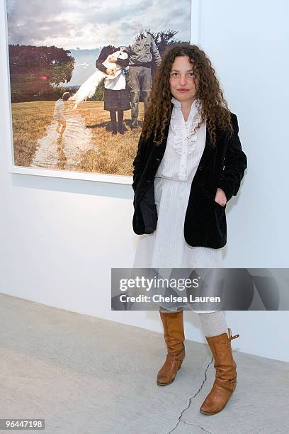 Writer / actress Tatiana von Furstenberg attends Tierney Gearon's New Exhibition "Explosure" at the Ace Gallery on February 18, 2009 in Beverly...