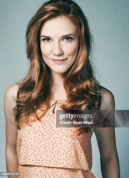 Actress Sara Canning is photographed for Impress Magazine in June 2013 in Vancouver, British Columbia. PUBLISHED IMAGE.
