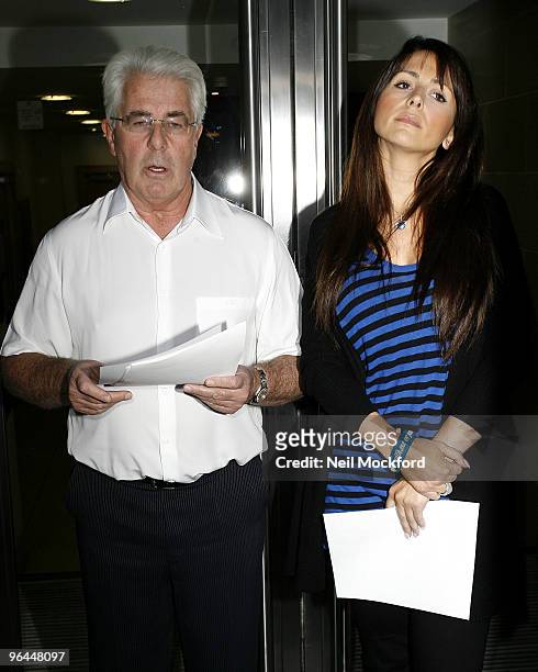 Max Clifford and Vanessa Perroncel attend a press conference regarding recent allegations of an affair with John Terry. John Terry was dropped as...