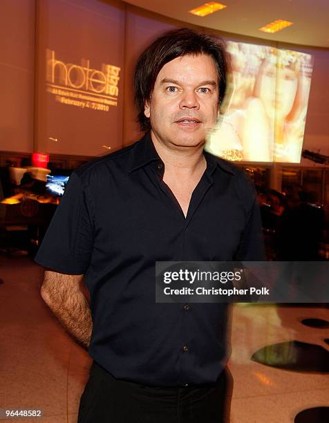 Paul Oakenfold attends the Super Skins Kick Off Party at Hotel 944 featuring Snoop Dogg at The Eden Roc Renaissance Miami Beach on February 4, 2010...