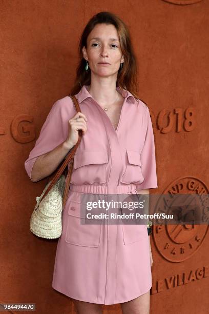 Audrey Marnay attends the 2018 French Open - Day Five at Roland Garros on May 31, 2018 in Paris, France.