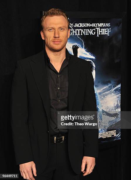Kevin McKidd attends the premiere of "Percy Jackson & The Olympians: The Lightning Thief" at AMC Lincoln Square on February 4, 2010 in New York City.