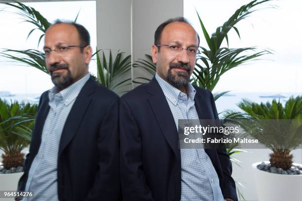 Filmmaker Asghar Farhadi is photographed for The Hollywood Reporter, on May, 2018 in Cannes, France. . .
