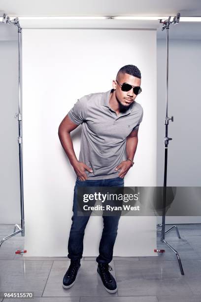 Hockey player Evander Kane is photographed inside the ESPY Gifting Suite on July 14, 2015 in Los Angeles, California.