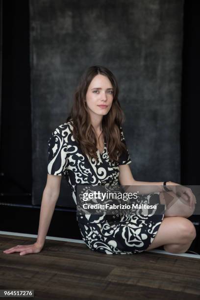 Actress Stacy Martin is photographed for The Hollywood Reporter, on May, 2018 in Cannes, France. . .