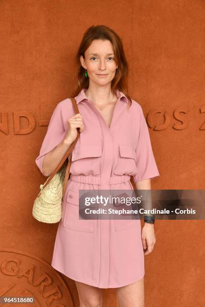 Audrey Marnay attends the 2018 French Open - Day Five at Roland Garros on May 31, 2018 in Paris, France.