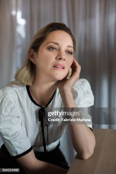 Actress Marion Cotillard is photographed for The Hollywood Reporter, on May, 2018 in Cannes, France. . .