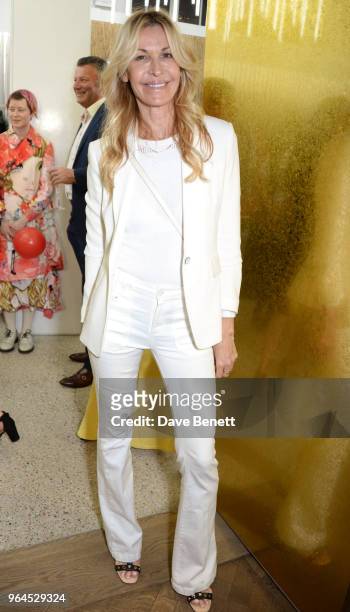 Melissa Odabash attends Hello Magazine's 30th anniversary party at Dover Street Market on May 9, 2018 in London, England.