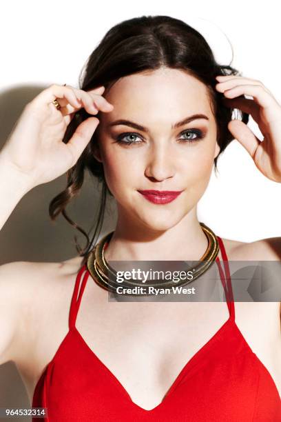 Actress Violett Beane is photographed in April 2016 in Los Angeles, California.