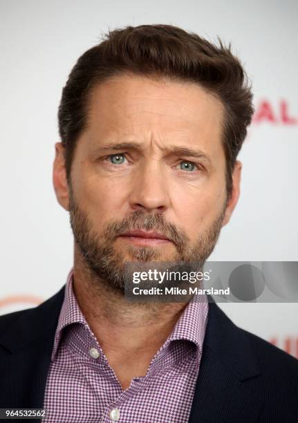 Jason Priestley during the 'Private Eyes' photocall at The Soho Hotel on May 31, 2018 in London, England.