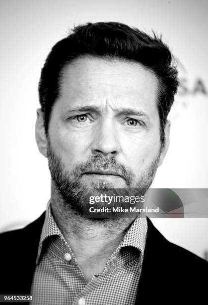 Jason Priestley during the 'Private Eyes' photocall at The Soho Hotel on May 31, 2018 in London, England.