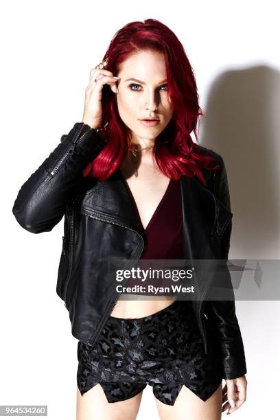 Dancing with the Stars dancer, Sharna Burgess is photographed in July 2016 in Los Angeles, California.