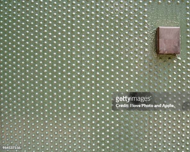 stippling pattern of metal plate - toshima ward stock pictures, royalty-free photos & images