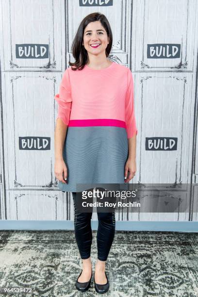 Loryn Brantz discusses "Feminist Baby Finds Her Voice" with the Build Series at Build Studio on May 31, 2018 in New York City.