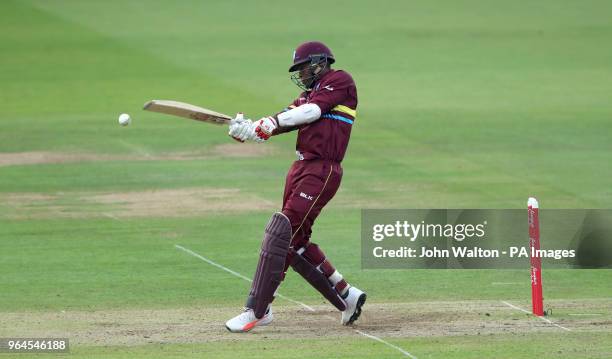 West Indies' Marlon Samuels during the special fundraising T20 International match at Lord's, London.