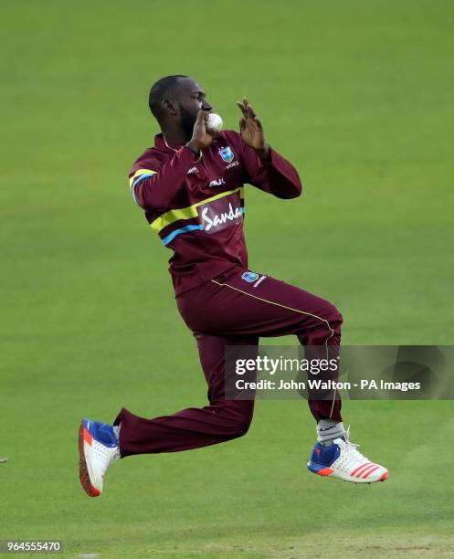 West Indies' Kesrick Williams during the special fundraising T20 International match at Lord's, London.