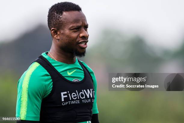 Ogenyi Onazi of Nigeria during the Nigeria Training at the The hive on May 31, 2018 in Barnet United Kingdom