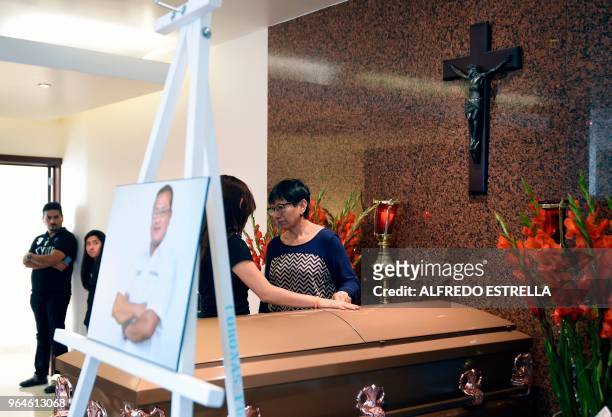 Reina Antonio, the mother of Mexican journalist Hector Gonzalez Antonio, who was found beaten to death in Ciudad Victoria, Tamaulipas state, Mexico,...